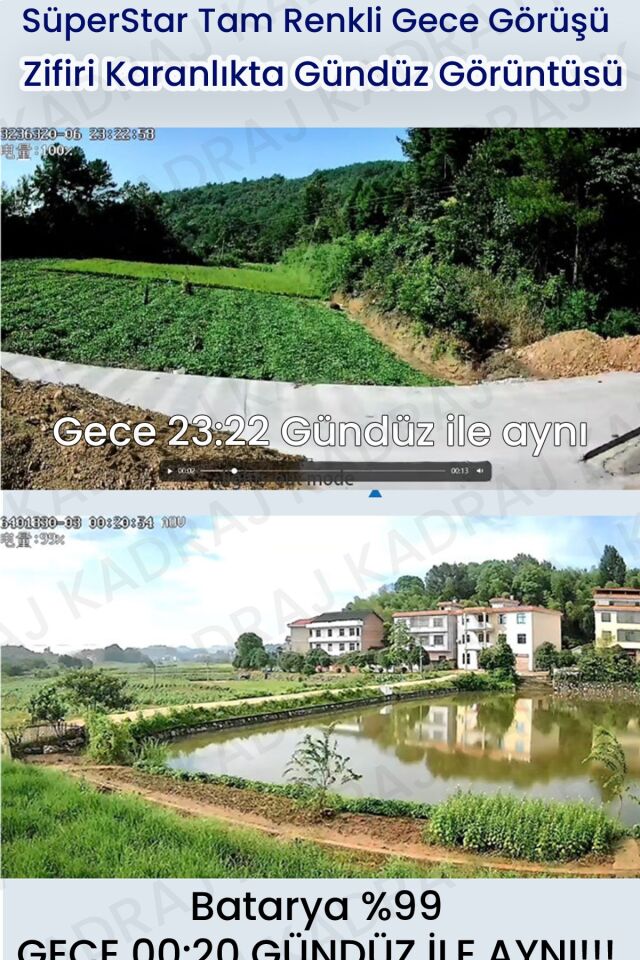 6MP AOV Solar Panelli 4G e-SIM Güvenlik Kamerası – 20000mAh Batarya, 7/24 Sürekli Renkli Kayıt