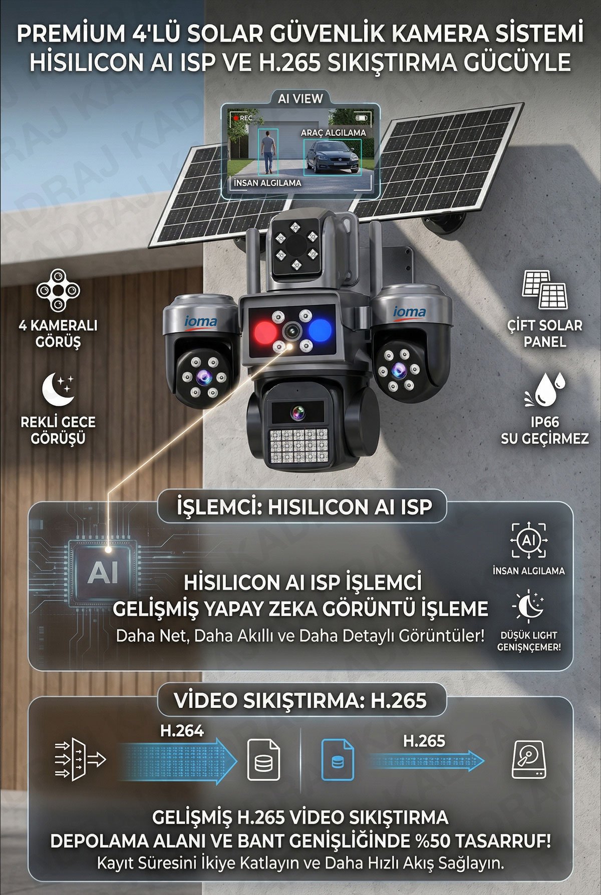 Hisilicon AI ISP ve H.265