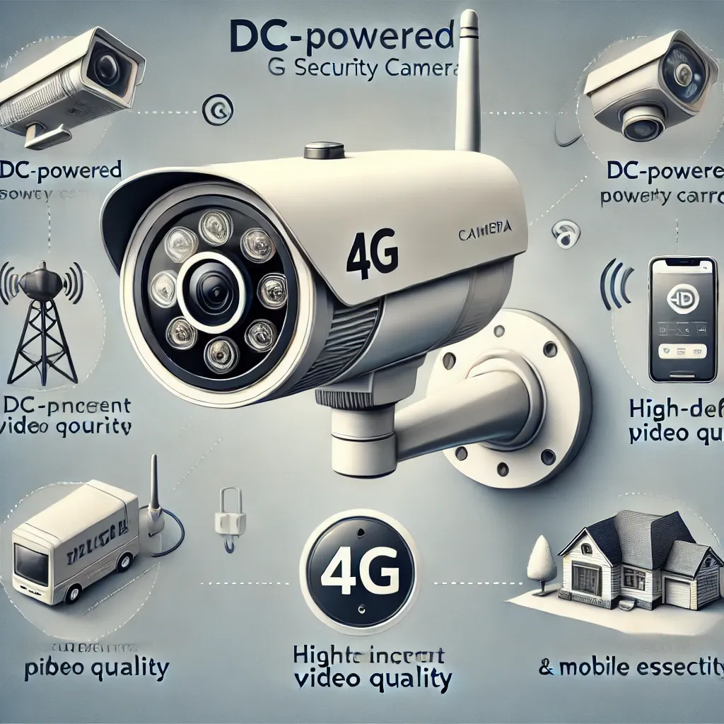 DC Girişli 4G Kameralar: Kesintisiz Güvenlik Çözümü