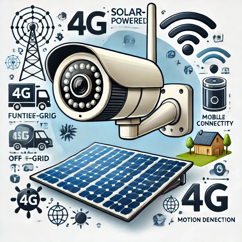 Solar Panelli 4G Kameralar: Off-Grid Güvenlik Çözümleri