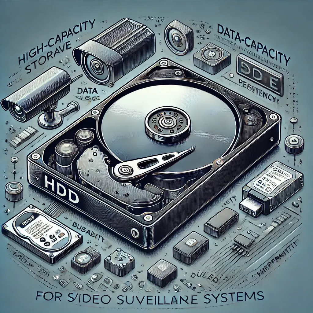 HDD (Hard Disk): Güvenlik Kamera Sistemleri için Veri Depolama Çözümleri