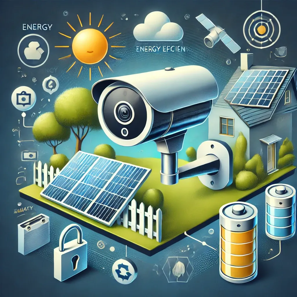 Solar Panelli Güvenlik Kameralarında Batarya Teknolojileri