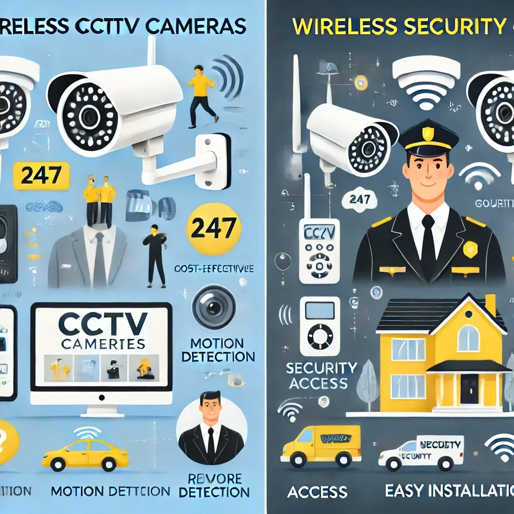 Kablosuz CCTV Kameralar ile Güvenlik Görevlileri: Hangisi Daha Etkili?