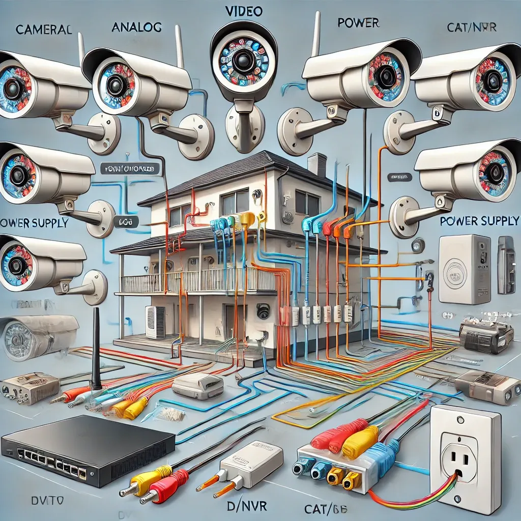 CCTV Kamerası Bağlantı Diyagramı: Güvenlik Sistemi Kurulum Rehberi