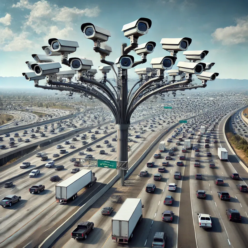 Kaliforniya'daki Caltrans CCTV Kameralarının Yararları ve Dezavantajları