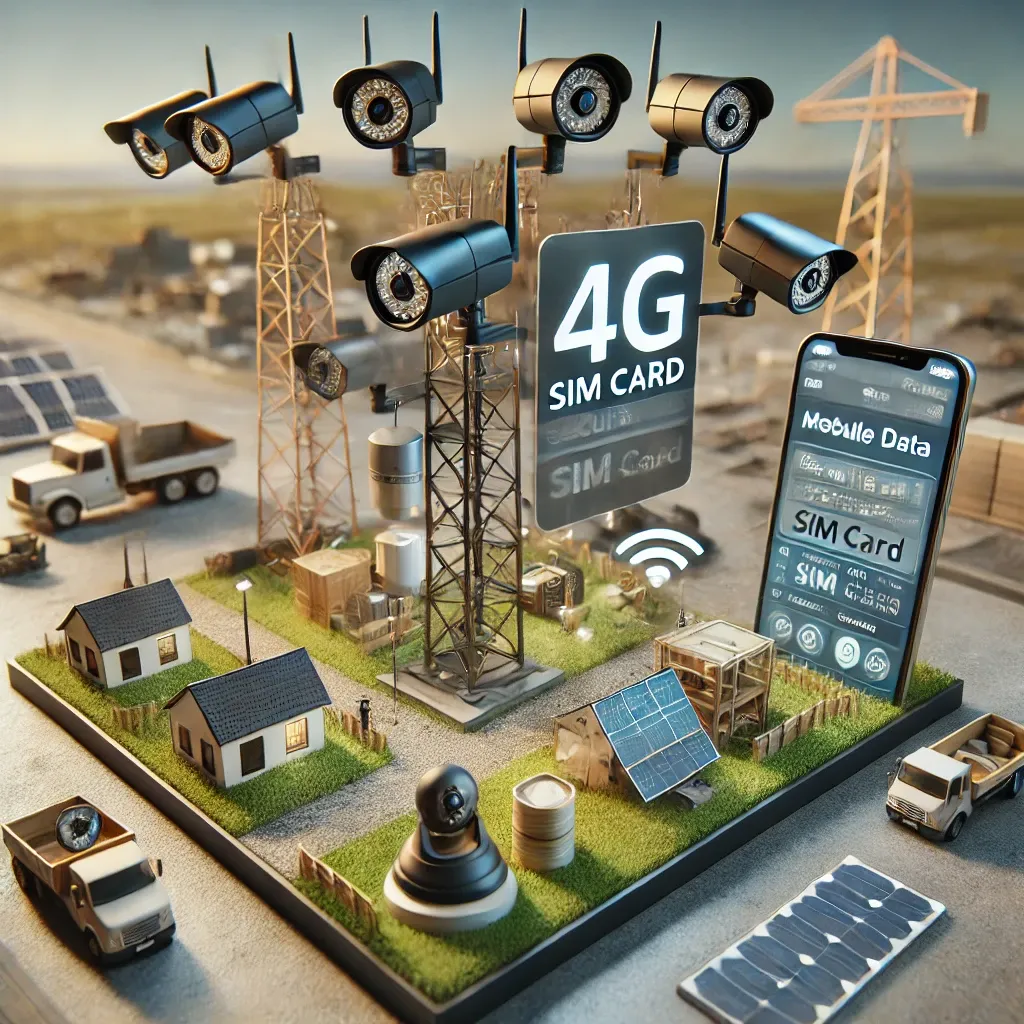 4G SIM Kartlı Güvenlik Kameraları: Uygun Fiyatlı Data SIM Kart Kullanımı