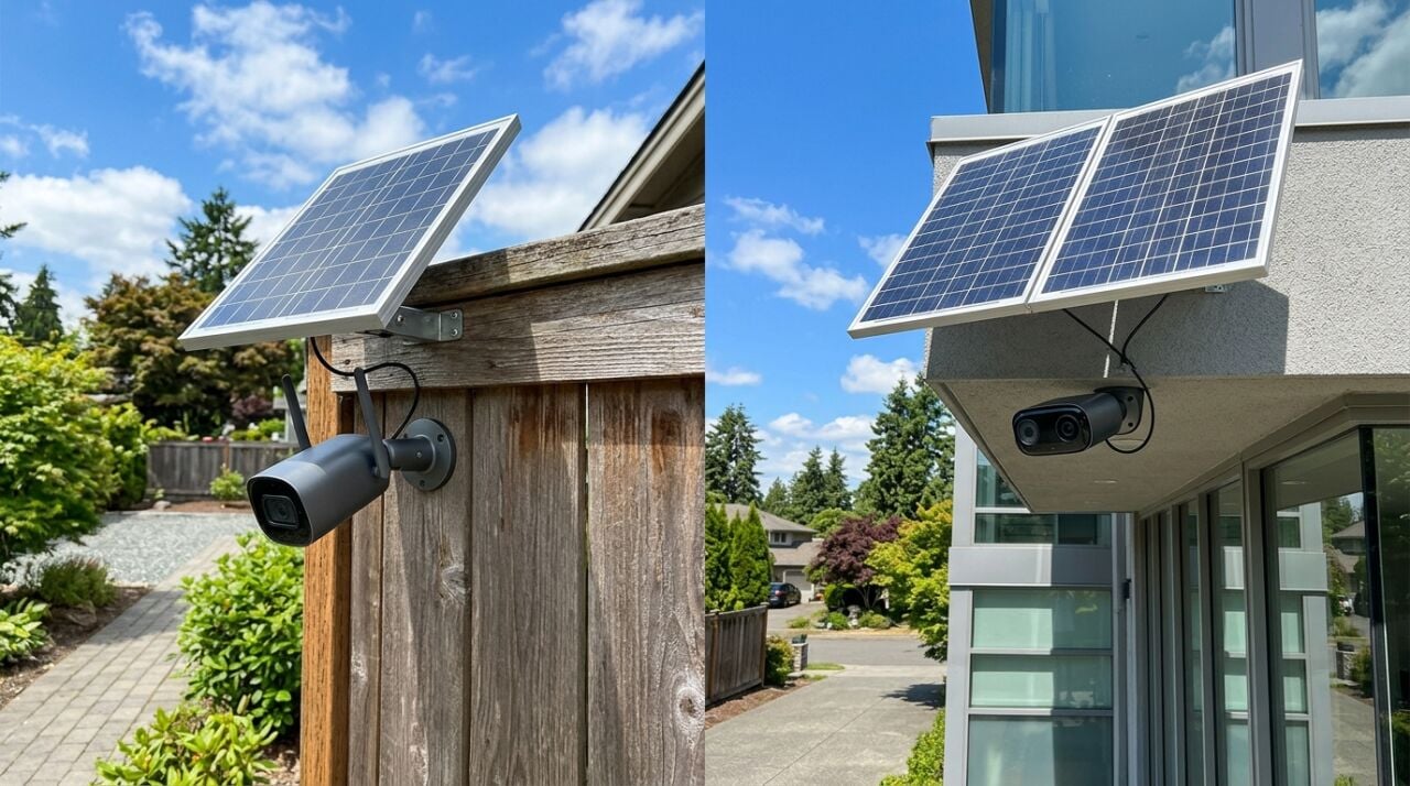 Kadraj'ın Tek ve Çift Solar Panelli Güvenlik Kamera Sistemleri: Hangisi Sizin İçin Daha Uygun?