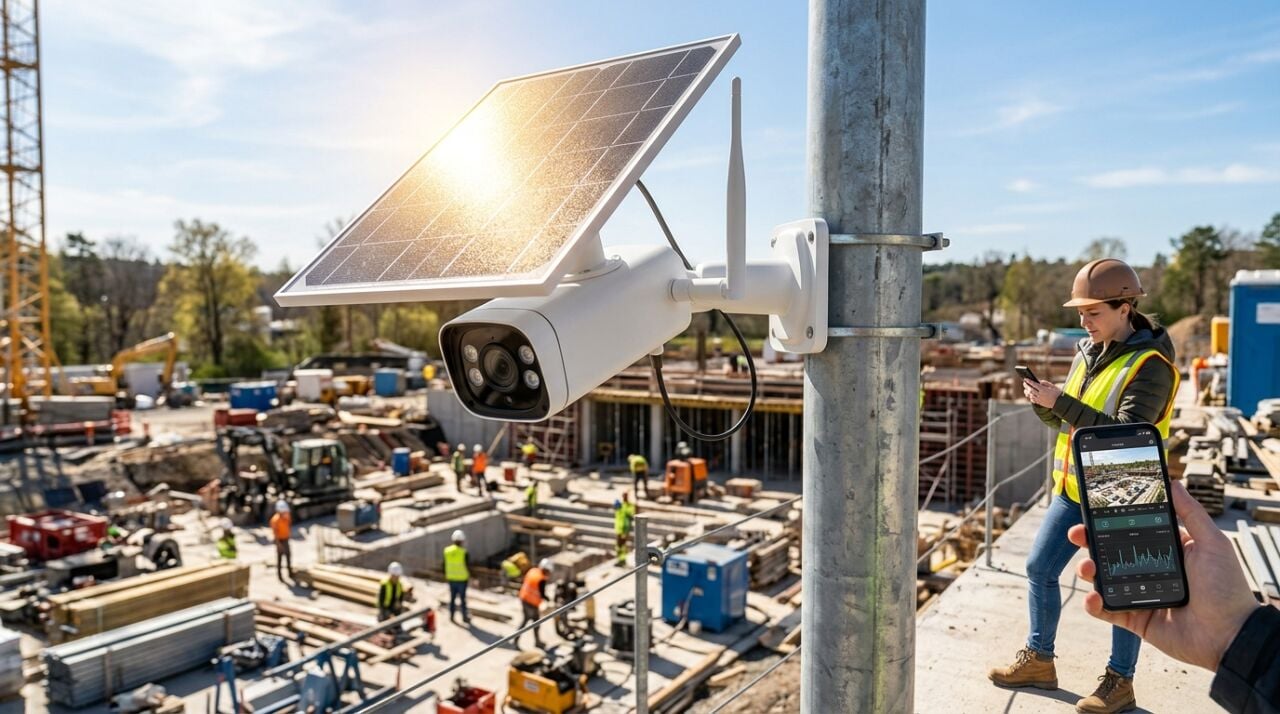 Türk Telekom Hatlı Solar Panelli 4G Kameralarda Veri Tüketimi Yönetimi
