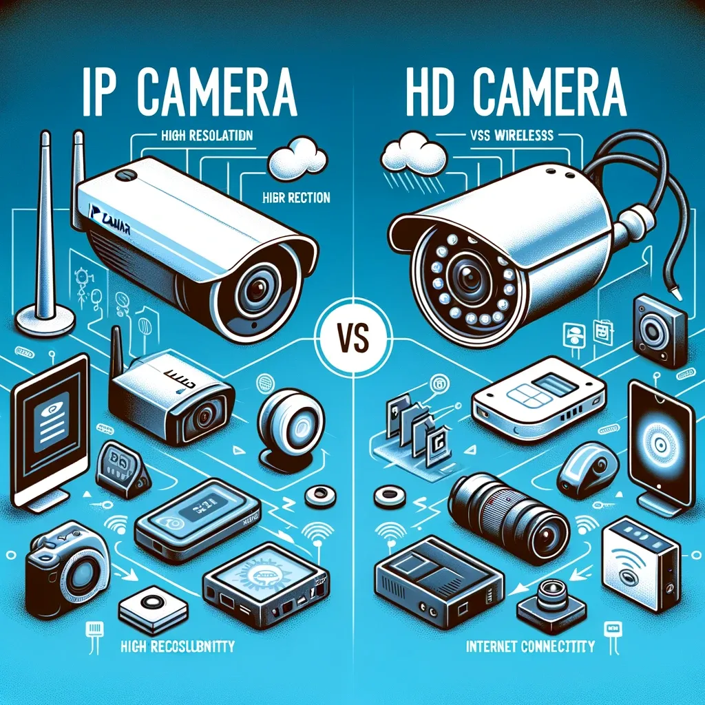 IP Kamera ve HD Kamera Arasındaki Farklar: Hangisi Sizin İçin Daha Uygun?