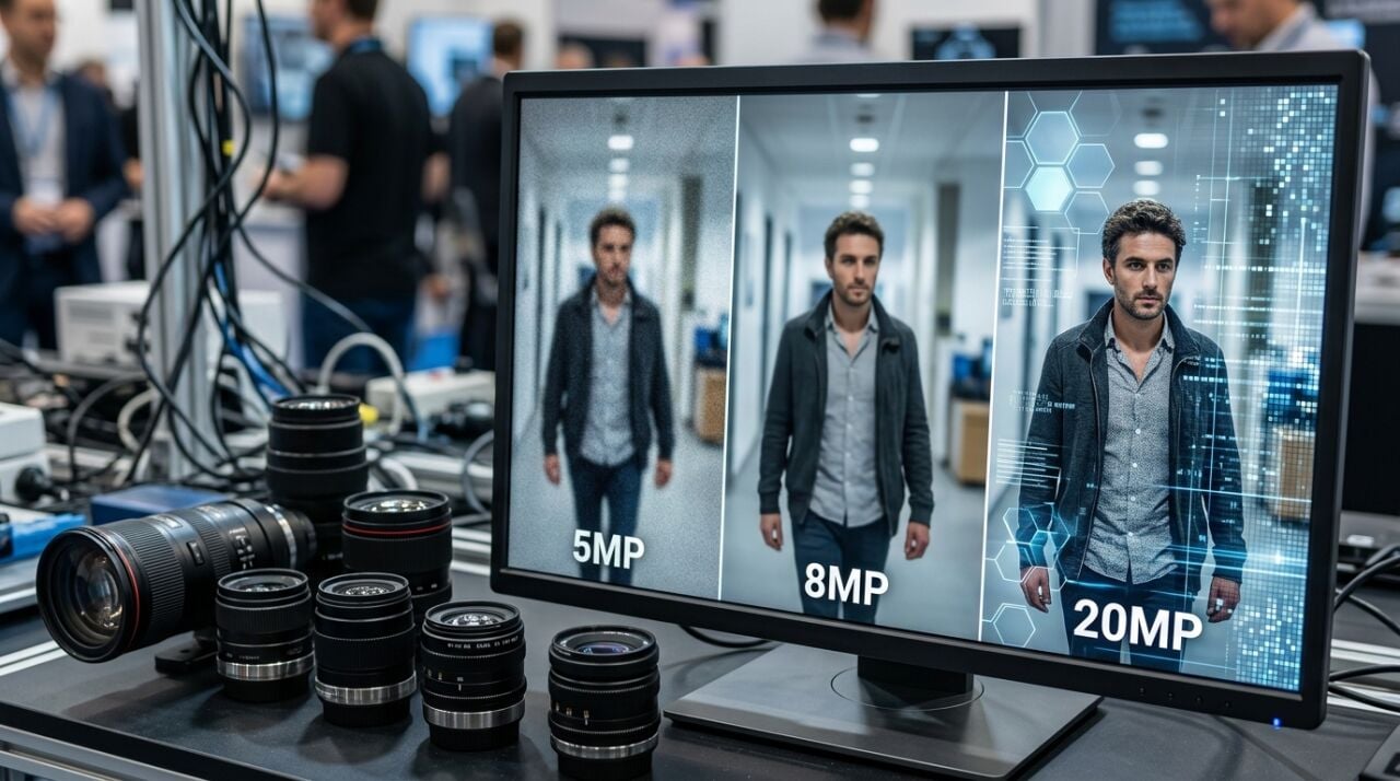 Güvenlik Kamerası Megapiksel Rehberi: 5MP, 8MP ve 20MP Kameraların Farkları