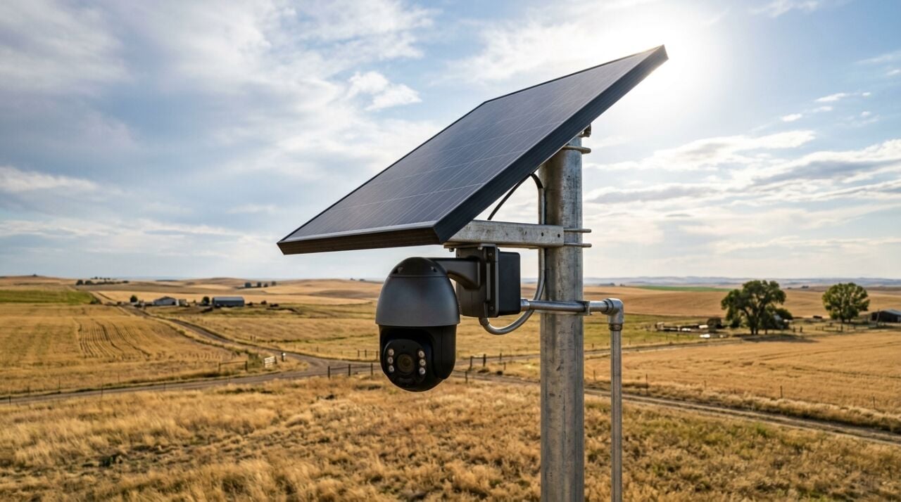Solar Panelli PTZ Kamera: Geniş Alanlar İçin Entegre Gözetim Çözümleri
