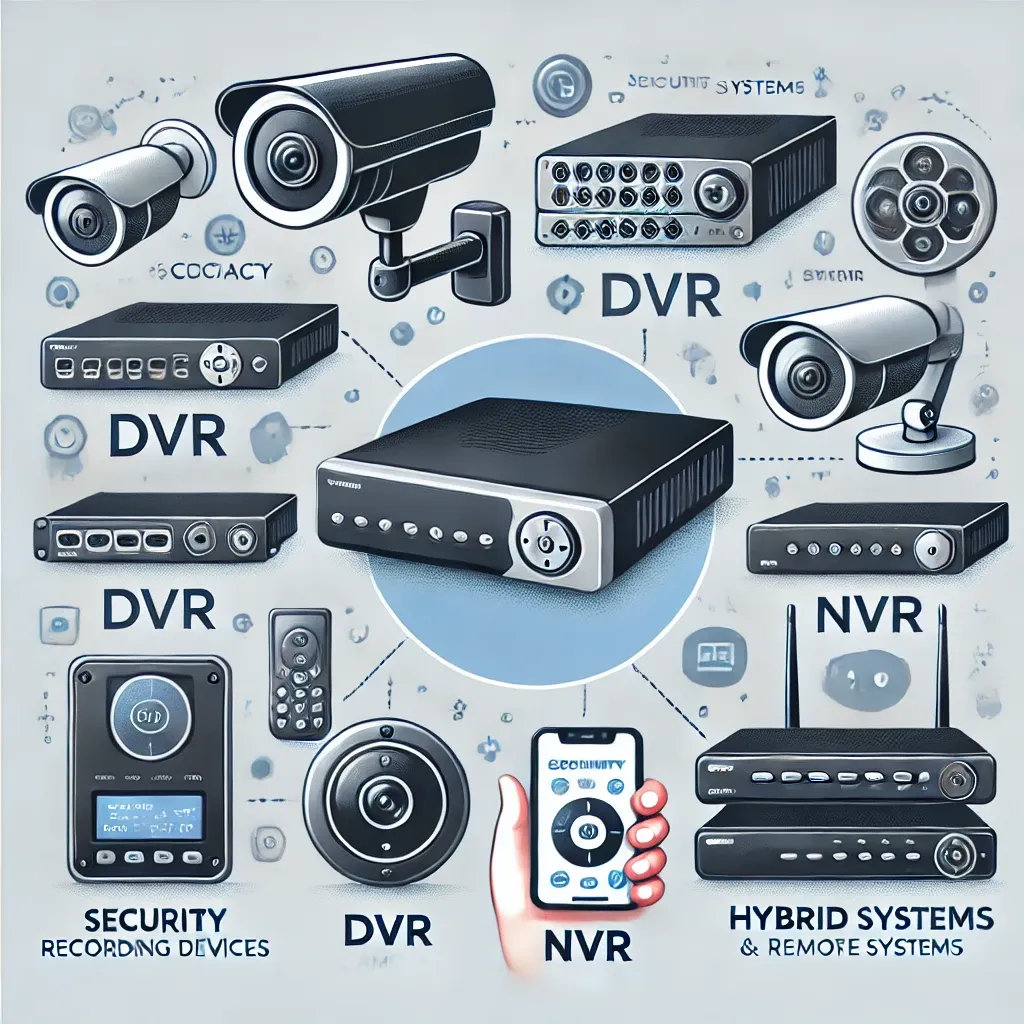 Güvenlik Kayıt Cihazı Seçimi: DVR, NVR ve Hibrit Sistemler