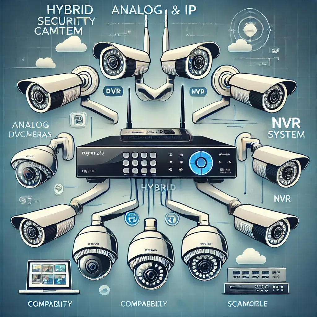 Hibrit Güvenlik Sistemleri: Analog ve IP Kameraların Gücü