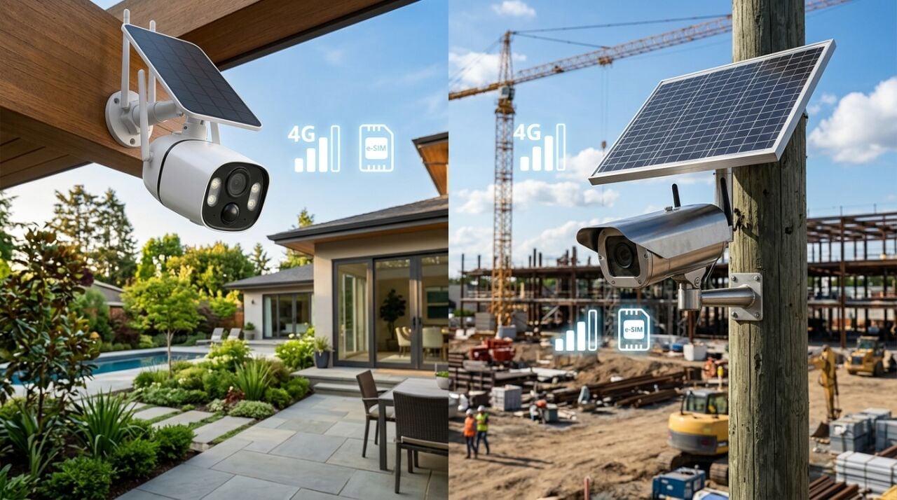Kadrajteknoloji X-Serisi ve INOX Güvenlik Kameraları Karşılaştırması: Hangi SIM Kartlı Güvenlik Kamerası Sizin İçin İdeal?
