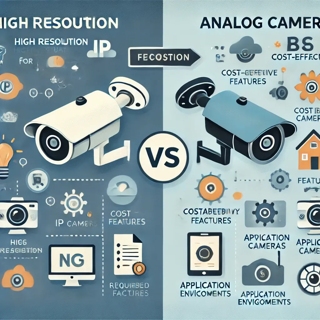 IP ve Analog Kameralar: İhtiyacınıza Uygun Doğru Seçim