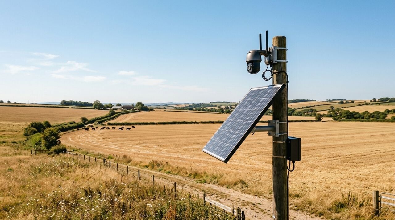 Hayvan Çiftlikleri ve Tarım Arazileri İçin En Uygun 4G Solar Kamera Sistemleri: Neden Kadrajteknoloji?