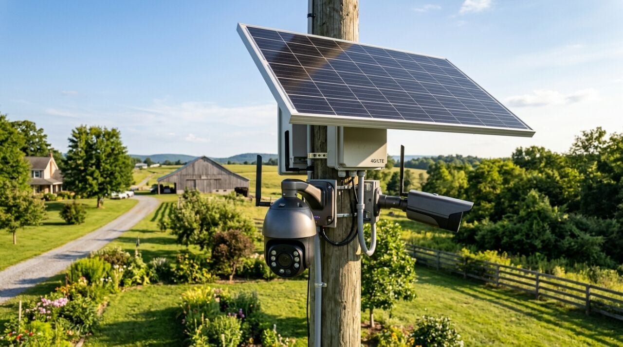 4G Güneş Enerjili Kamera Sistemlerinde Kesintisiz Güç ve AI