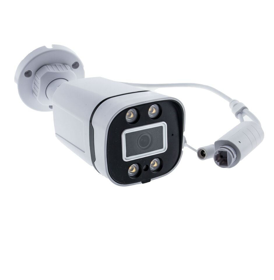 Kadraj 4MP IP Dış Mekan Kamera H42 - 3.6MM SONY SECULENS, H.265, ONVIF, POE Desteği,  Gece Renkli