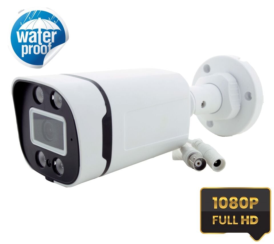 Gece Renkli - 5MP Sony Seculensli 1080p Full HD AHD Güvenlik Kamerası - 4X Ultra Warm LED  Colorvu