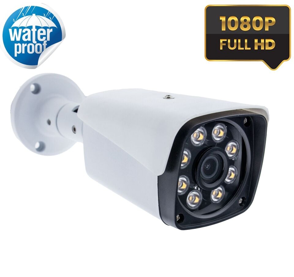 5MP Sony SecuLensli 1080p Full HD AHD Güvenlik Kamerası - Gece Renkli  Görüş, 8 Ultra Warm Led