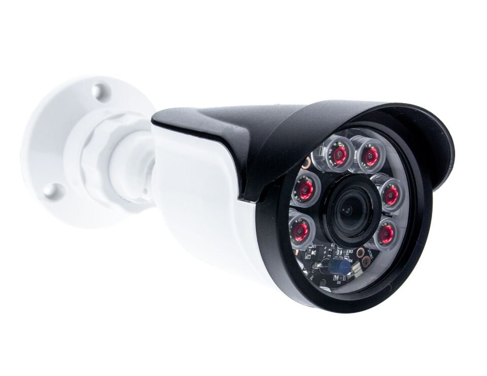 5mp Sony SecuLensli 1080p 6 Atom Led Gece Görüşlü Su Geçirmez Plastik Kasa Fullhd Güvenlik Kamerası
