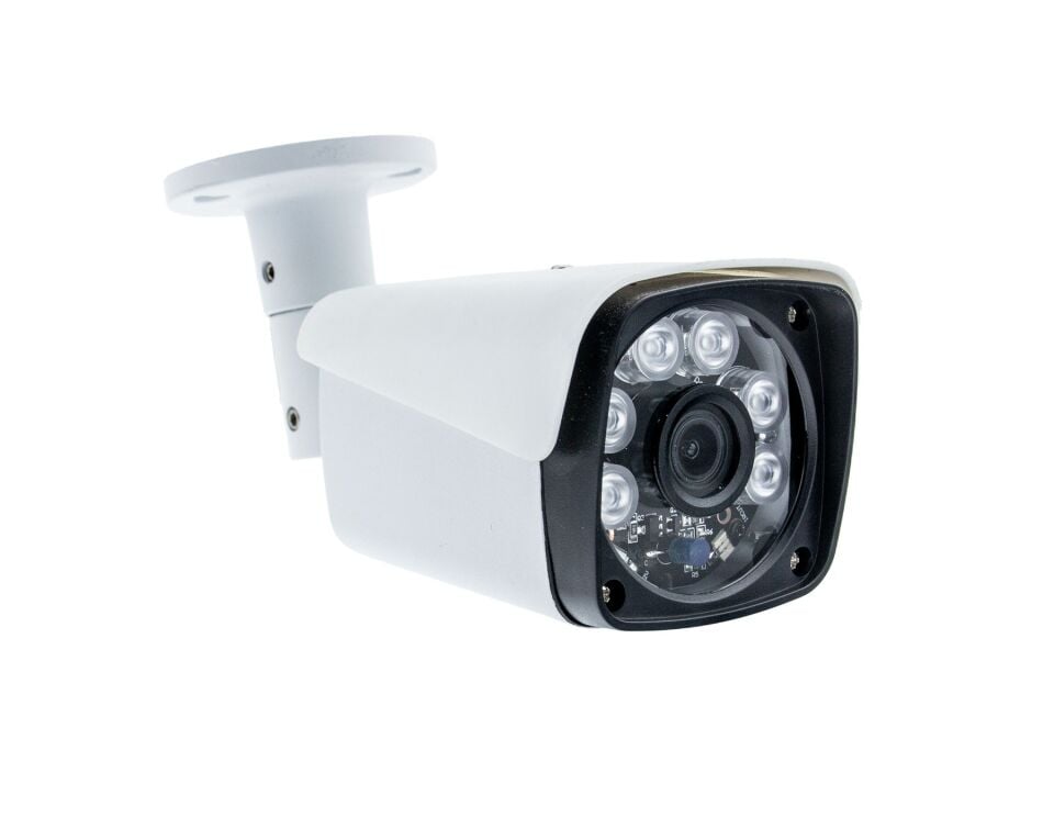 5MP Sony SecuLensli 1080P Full HD AHD 6 ATOM LED Güvenlik Kamerası Metal Aluminyum Kasa Su Geçirmez