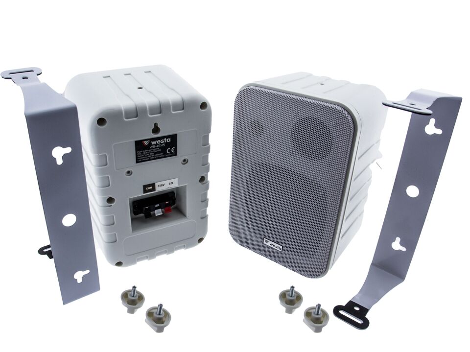 WS-405W Duvar Tipi Hoparlör - 100W, 91dB Hassasiyet, 80-16kHz Frekans Aralığı, 8 Ohm, 100V