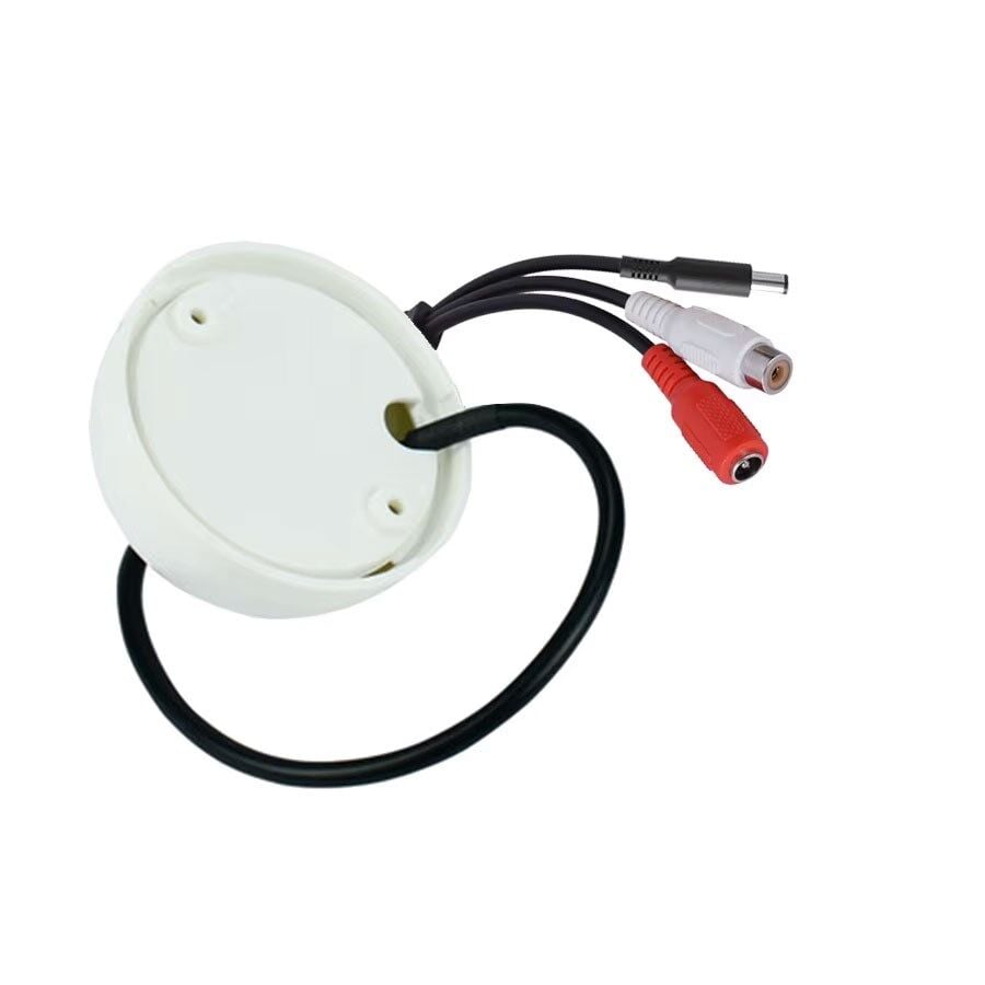 Ses İzleme Mikrofonu - CCTV Güvenlik Sistemleri için Dahili Preamp ile Kablolu Ses Mikrofonu
