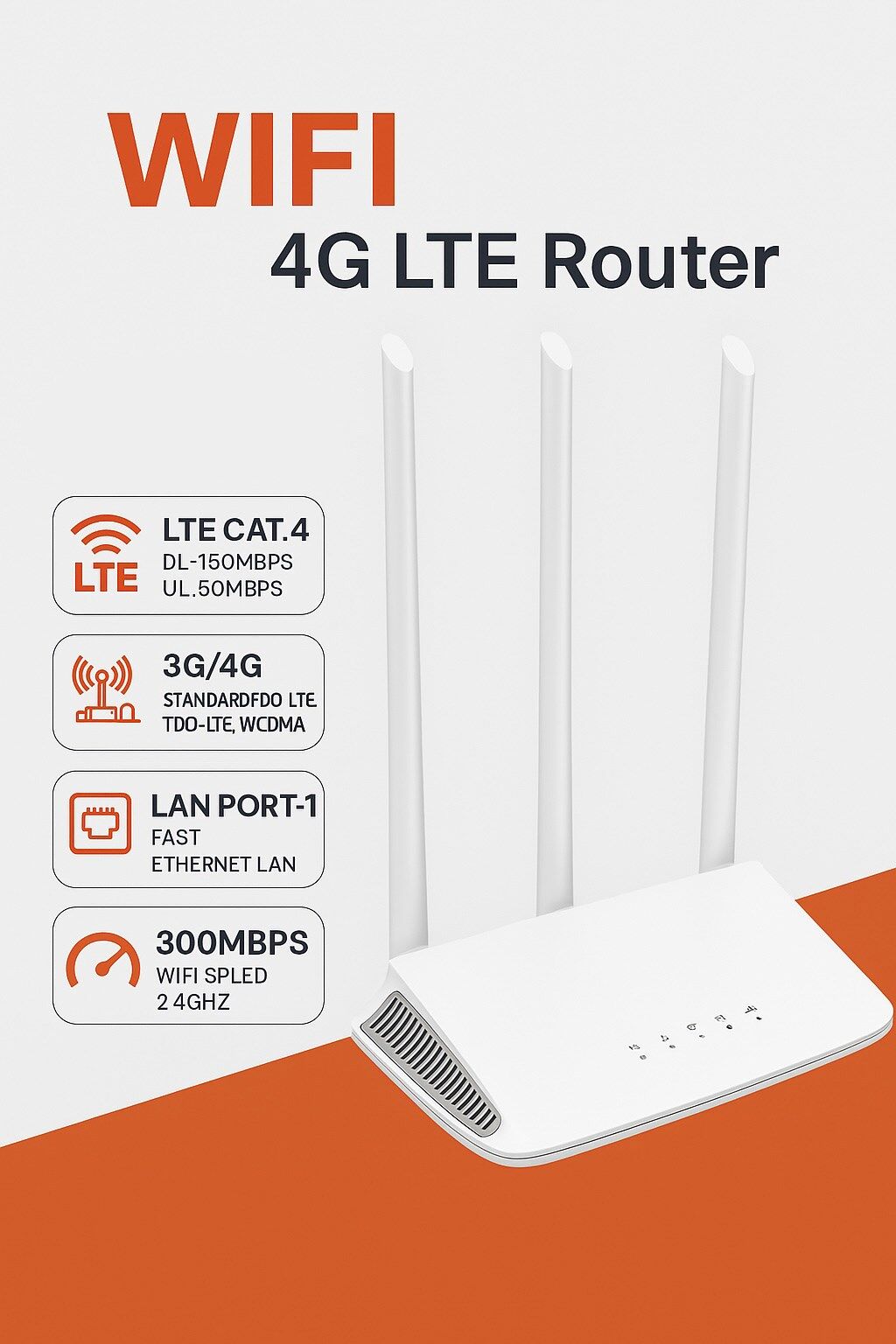 4G Modem - WiFi 4G LTE Router – Tak-Çalıştır Mobil İnternet Çözümü