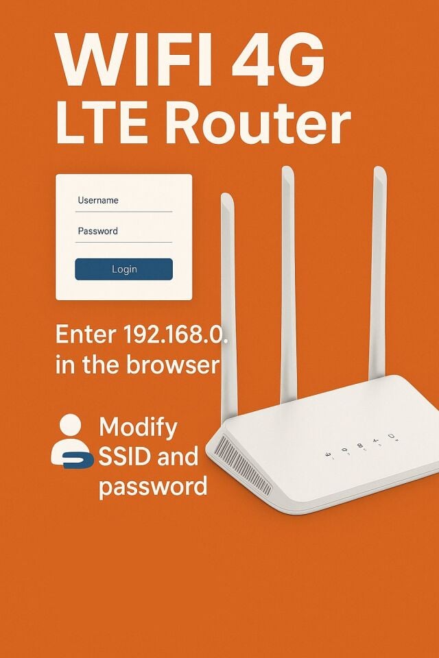 4G Modem - WiFi 4G LTE Router – Tak-Çalıştır Mobil İnternet Çözümü